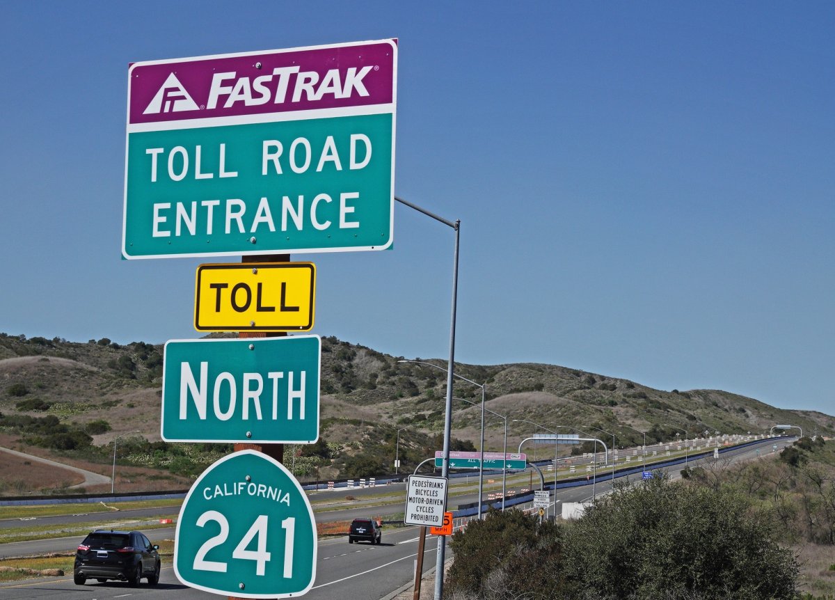 CA 241 toll entrance San Capistrano dispatch