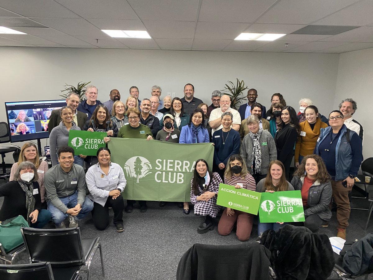 Angeles Chapter volunteers join new ED Ben Jealous for a QA