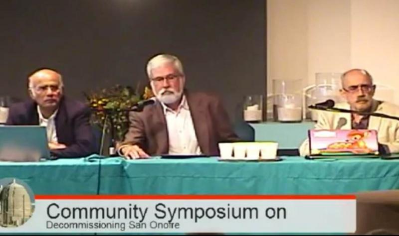 Speakers at Community Symposium on Decommissioning San Onofre