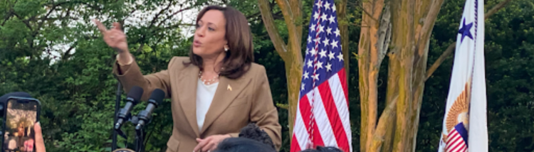 Kamala Harris at Earth Day event