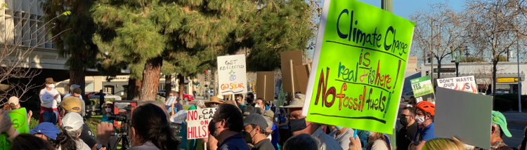 Protesters gather in front of Glendale City Hall