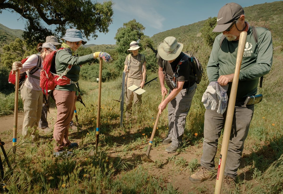 join forces with other local volunteer groups, families and individuals to repair and restore trails in Point Mugu State Park as part of the 39th annual Santa Monica Mountains Trail Days festival (April 22nd-24th).