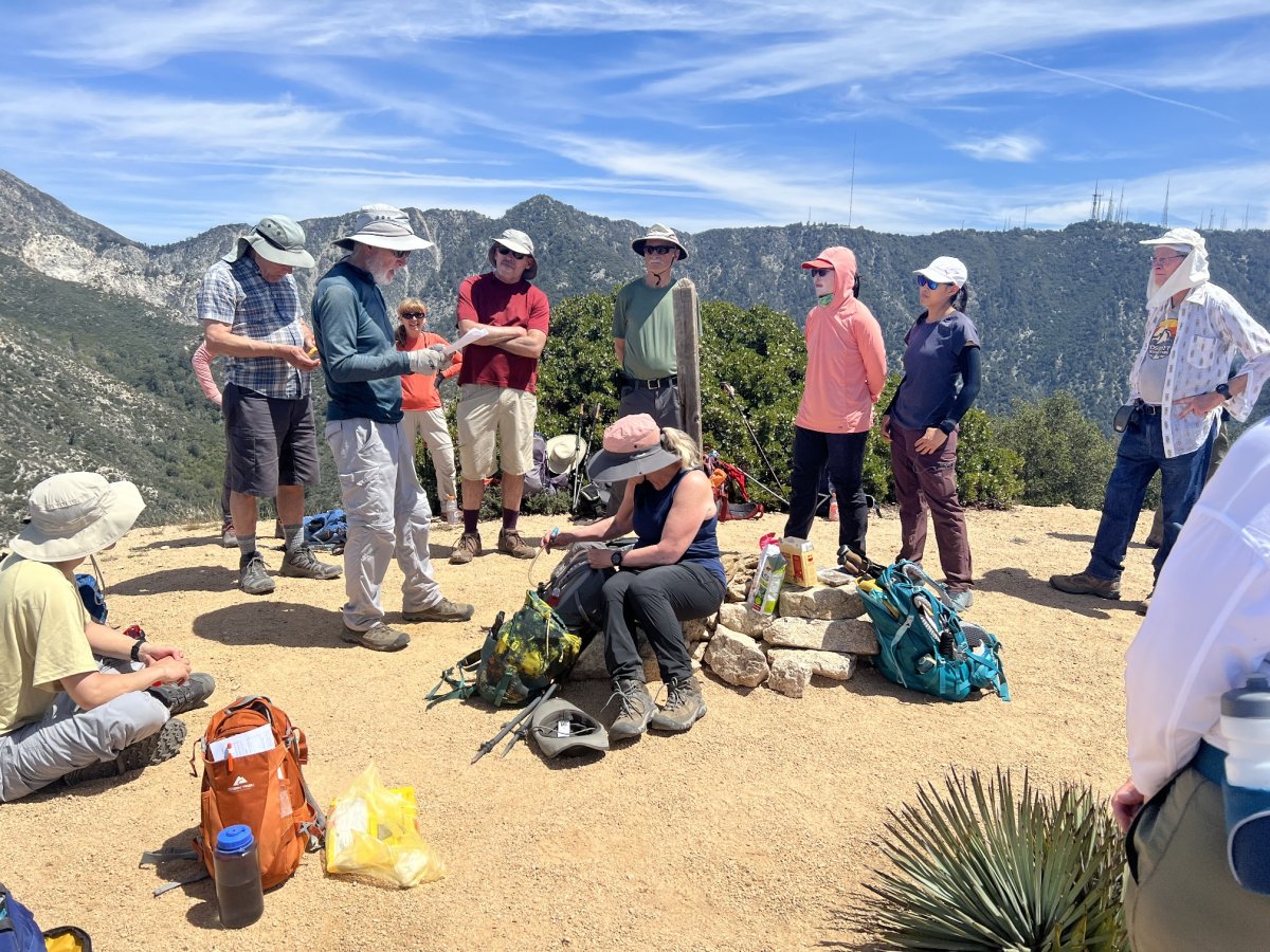 Muir Peak History Talk. Pasadena Group. Earth Day Weekend 2023