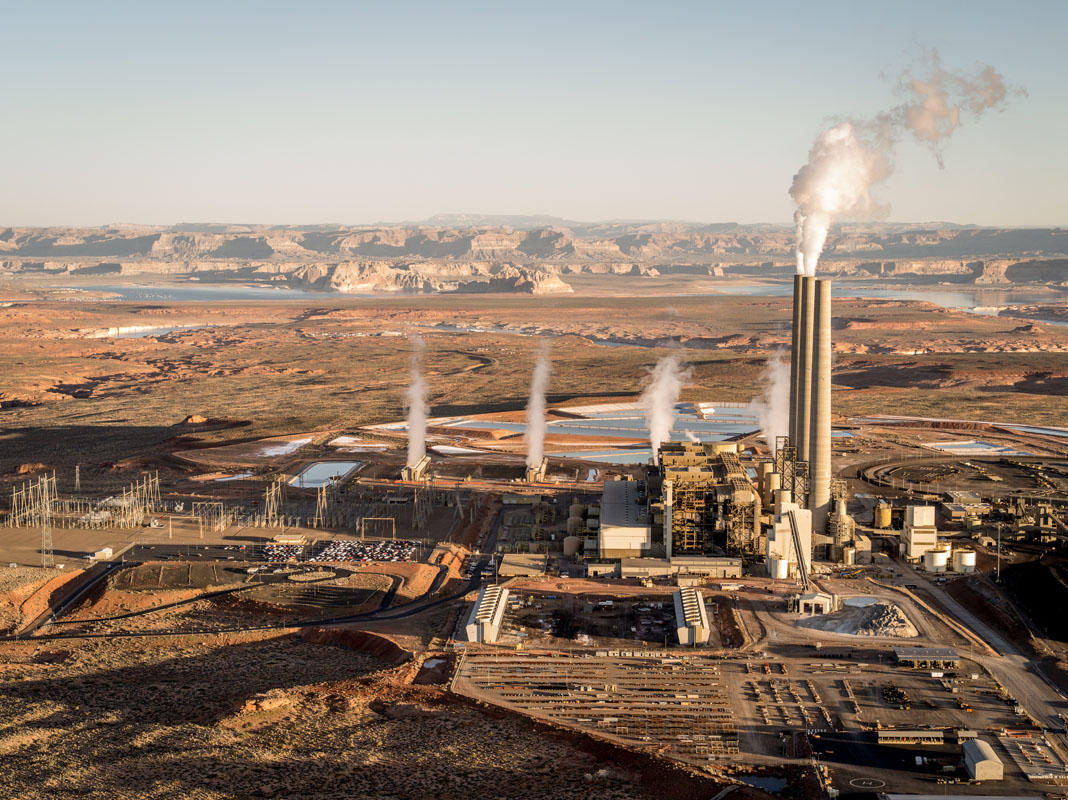 The Navajo Generating Station in Page, Arizona CREDIT MICHAEL FRIBERG, SPECIAL TO PROPUBLICA