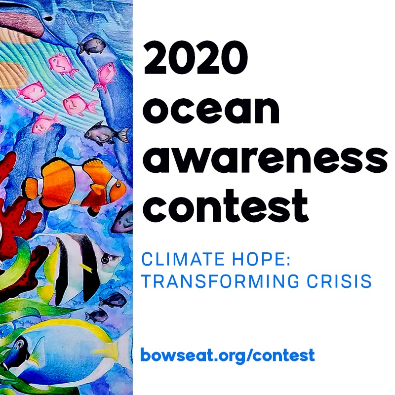2020 Ocean Awareness Contest Poster