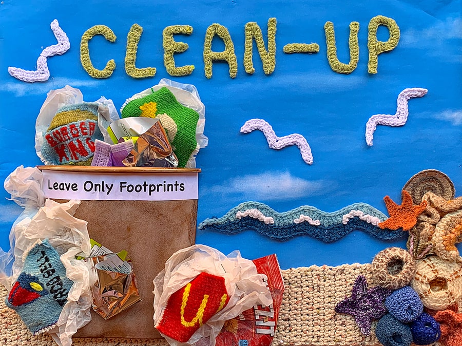 Myra Collier Climate Artwork - Clean Up