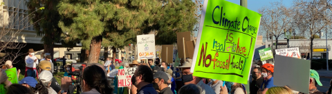 Protesters gather in front of Glendale City Hall