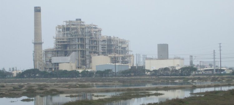 King tides Poseidon Desalination Plant Huntington Beach